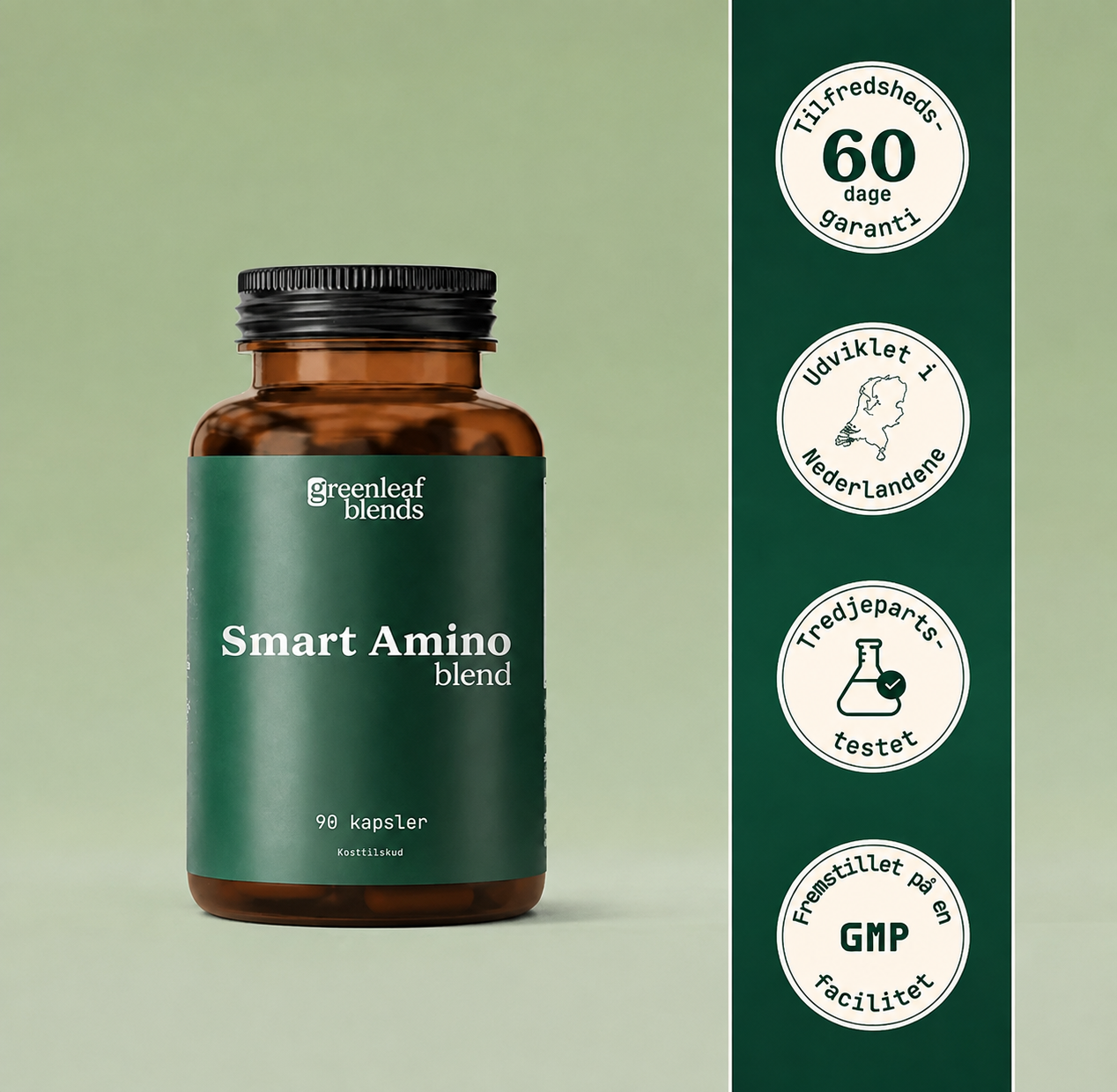 Smart Amino blend (Smart Protein blend) - greenleafblends-dk