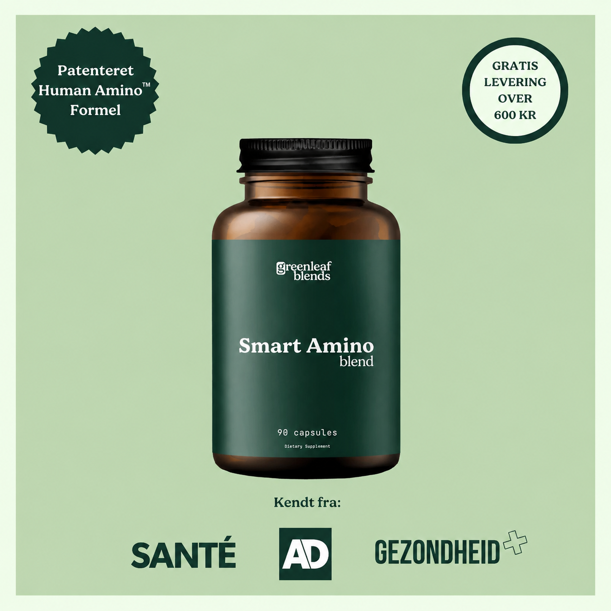 Smart Amino blend (Smart Protein blend) - greenleafblends-dk